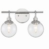 Craftmade Lighting Que 2 - Light Vanity in  Chrome - 4 of 4