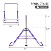 Ainfox Gymnastics Bars Adjustable Height Gymnastic Horizontal Bars Children Folding Training Bar for Kids - 2 of 4