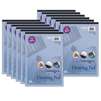  2-Pack Large Drawing Sketch Pad for Kids (12 x 16, 50 Pages  Each), 60lbs /90GSM Paper Ideal for Finger Painting, Pencils, Tempera and  Markers. : Toys & Games