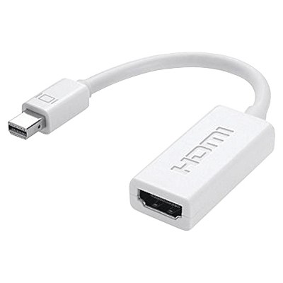 Belkin® Mini DisplayPort™ Male to HDMI® Female Adapter in White