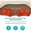 Nekteck Shiatsu Neck & Back Massager - Heat, Deep Kneading - Home, Office, Car - Beige - 3 of 4