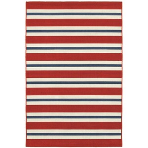 Oriental Weavers Meridian 5701R Red/ Blue Indoor/Outdoor Area Rug - 7'10" x 10'10" - 1 of 4