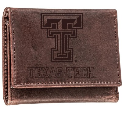 Evergreen University Of Texas Crazy Horse Collection Tri-fold Wallet ...