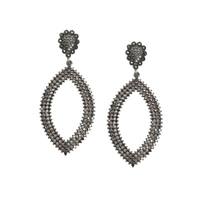 SOHI Women's Intricate Antique Drop Earrings