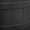 Good Ideas Rain Wizard 50 Gallon Plastic Outdoor Rain Barrel Water Storage Collector with Brass Spigot and Flat Back Design, Black - 3 of 4