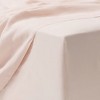 Fabdreams 100% Organic Linen 3-Piece Sheet Set- Stonewashed Finish - 2 of 4