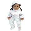 Sophia’s Floral Print PJ Outfit for 15'' Dolls, White/Pink - 4 of 4
