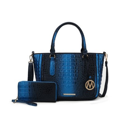 MKF Collection Aphelia Croc-Embossed Everyday Tote Women's Handbag by Mia K