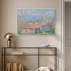 Art Remedy Monet - Gardener's House at Antibes Impresionism Landscape Wall Art Framed - 2 of 4