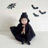 Clotth Kids' Halloween Cute Cloak - Adorable Costume, Festive Outfit for Babies, Halloween Party Cloak with Hood - 2 of 4