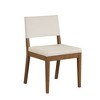 Nathan James Linus Modern Dining Chair: Cushioned, Rubberwood Legs, Easy Assembly - 2 of 4