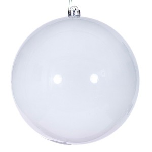 Vickerman White Ball Ornament - 1 of 1