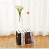 Transparent Acrylic Console Table – Modern Narrow Side Table | Compact Clear Accent Furniture for Living/Dining Room| 38.2" L x 15" W x 29.3" H - 3 of 4