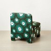 Chiesa Fully Upholstered Accent Chair Teal Floral - Opalhouse™ designed with Jungalow™ - image 4 of 4