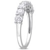 EVERLY JEWELRY  |   Sterling Silver 1 CT DEW Created Moissanite-White Fashion Ring - 2 of 4