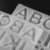 JDICTION Crystal Epoxy Resin Letter Molds - Perfect for Hand Crafts, Key Chain & DIY Jewelry Making with Findings Accessories - 4 of 4
