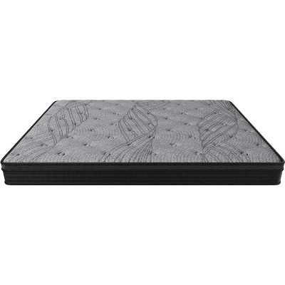 Vynxaria 12-Inch Soft-Medium Firm Mattress, 560 Individually Wrapped Pocket Coils, Targeted Support, Motion Isolation, Compressed in a Box