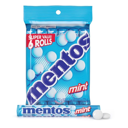 Mentos menthe, 2 pièces