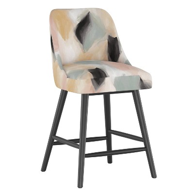 Geller Counter Height Barstool Abstract Shapes Cloud - Project 62™