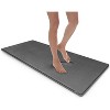 MICRODRY SoftLux Classic Solid Memory Foam Bath Mat/Runner with Skid Resistant Base - 2 of 3
