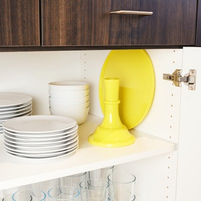 Cheerful Yellow Melamine Cake Stand for Desserts