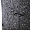 JOYRACER Distressed Accent Cabinet with 2 Doors, Embossed Sideboard Buffet Storage Cabinet for Entryway, Living Room, or Dining Room Decor - 4 of 4