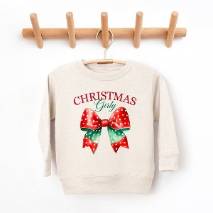 The Juniper Shop Coquette Christmas Girly Youth Ultra-Soft Graphic Sweatshirt - 1 of 3