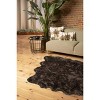 Luxe Gordon Faux Sheepskin Octo Rug | 6'x6' - 3 of 4