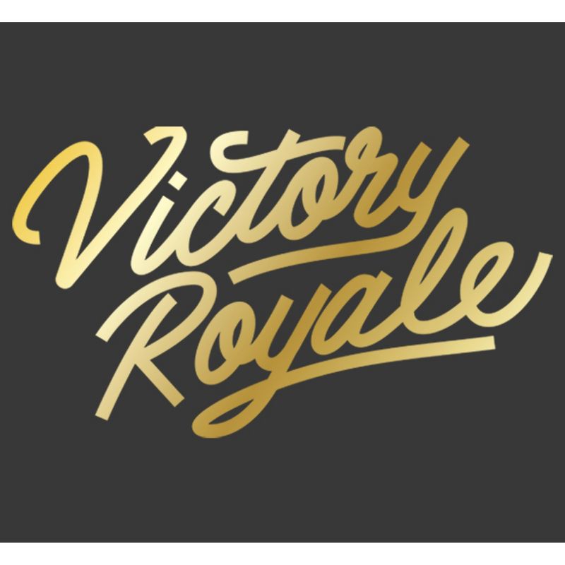 Boy's Fortnite Victory Royale Gold Script T-Shirt, 2 of 6