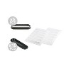 Silikomart KIT TARTE RING OBLONG 146 x 35mm, Mold and Perforated Ring - 2 of 3