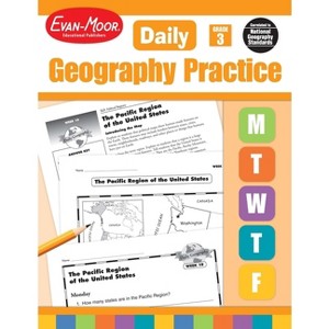 Daily Geography Practice Grade 3 - by  Evan-Moor Educational Publishers (Paperback) - 1 of 1