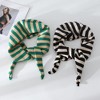 Anna-Kaci Striped Knit Scarf Lightweight Soft Stretch Fabric for Easy Styling 43.5×15 Inches - 3 of 3