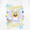 Women's SpongeBob SquarePants Colorful Hoppy Easter T-Shirt - 2 of 4