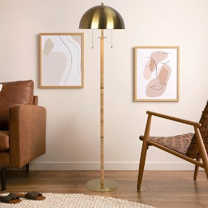 GDFStudio Salta Modern Floor Lamp with Slim Tall Design - 1 of 4
