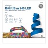 GE StayBright 19.6-Feet Cool Bright LED 240 LED Tape Light Multi Color - image 2 of 3