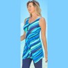 Swim 365 Women's Plus Size Longer-Length Tankini Top - 4 of 4