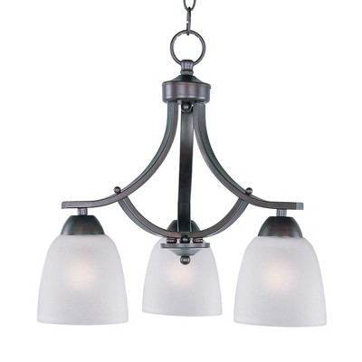 Maxim Lighting Axis 3 - Light Chandelier in  Oil Rubbed Bronze