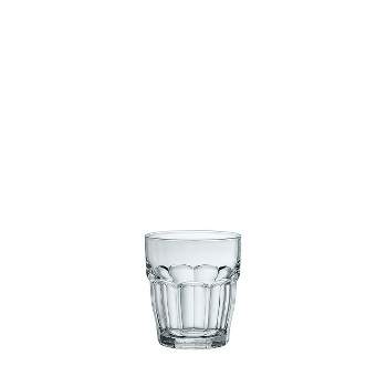 Bormioli Rocco 13.25 oz. Rock Bar Stackable Double Old Fashioned Glass, 6-Piece , Clear