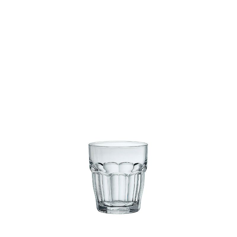 Bormioli Rocco 13.25 oz. Rock Bar Stackable Double Old Fashioned Glass, 6-Piece , Clear, 1 of 9