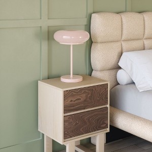 Zuo Munk Table Lamp Pink - 1 of 4
