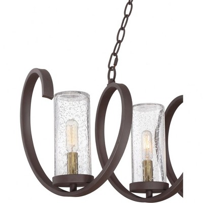 Western Bronze 40" Steel Sputnik Island Pendant Light