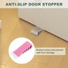 Unique Bargains TPR Anti-Slip Stackable Mini Size Door Stopper 6 Pcs - 4 of 4