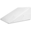 DMI Bed Wedge Pillow for Neck Pain, Headaches, Shoulders, Back Pain, Foot Support, Knee Pain or Restless Leg Syndrome, 24x24x12, White - 4 of 4