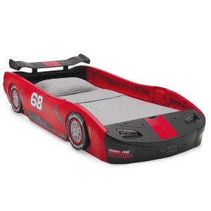 Turbo Race Car Twin Bed Red - Delta Children