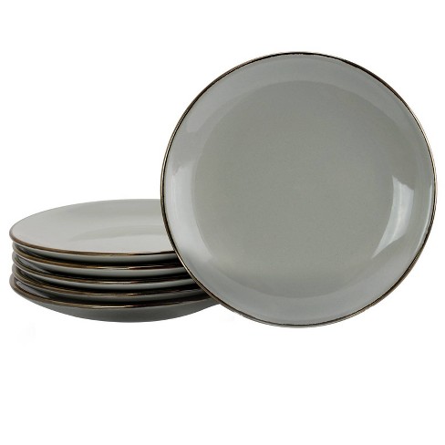 8.3 10pk Porcelain Round Catering Coupe Salad Plates White - Tabletops  Gallery : Target