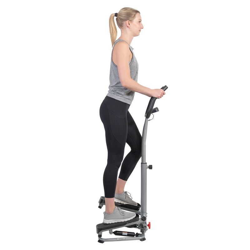 Sunny Health &#38; Fitness Stair Stepper Machine with Handlebar, 6 of 22