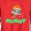 Boys' - Bubble Guppies - Nonny Graphic Long Sleeve Fleece Sweatshirt - 2 of 4