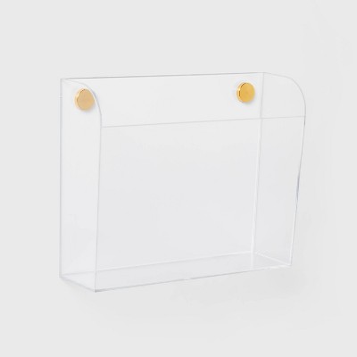 Acrylic Wall Pocket Clear - Project 62™