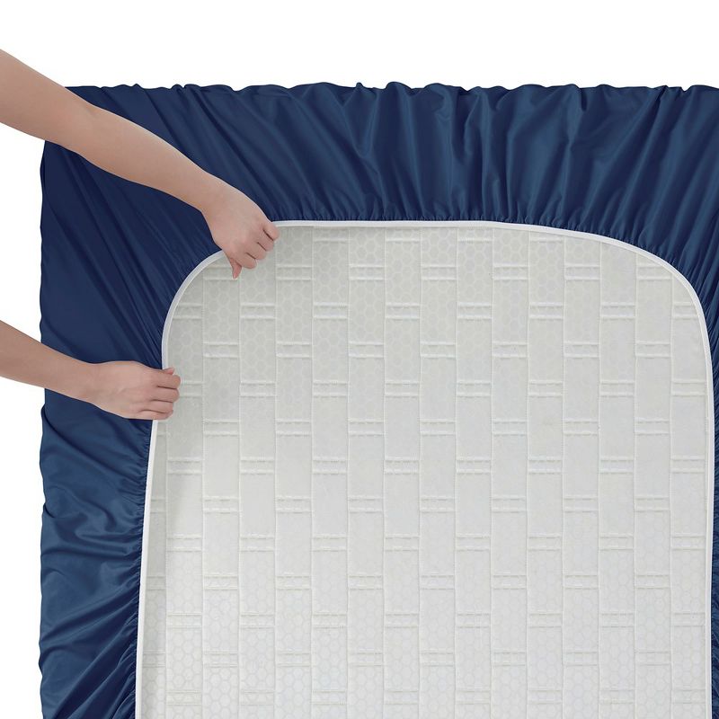 Nestl Double Brushed Microfiber Bed Sheet Set, 4 of 7