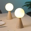 JONATHAN Y Macie Modern Minimalist Globe Rechargeable/Cordless Dimmable Integrated LED Table Lamp with Touch Sensor - 2 of 4